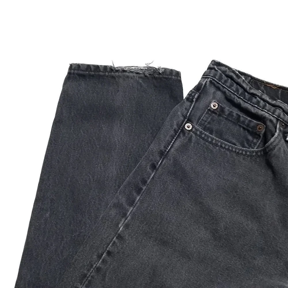 VINTAGE Levi's 505 Relaxed Fit Straight Leg Stone Wash Denim Jeans